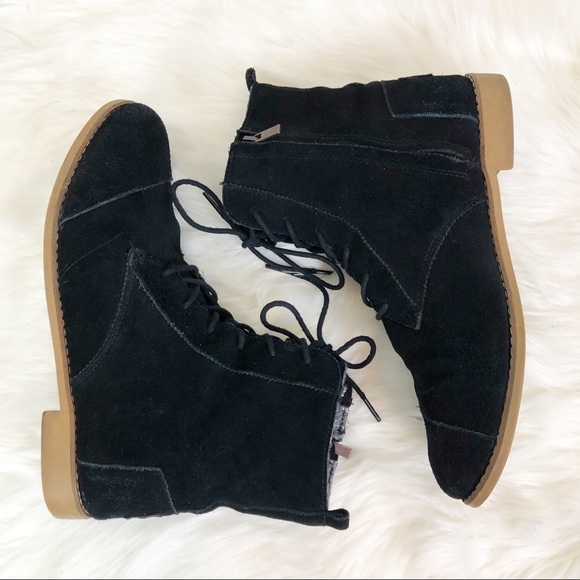 Toms Shoes - TOMS | Black Suede Women’s Alpha Boots